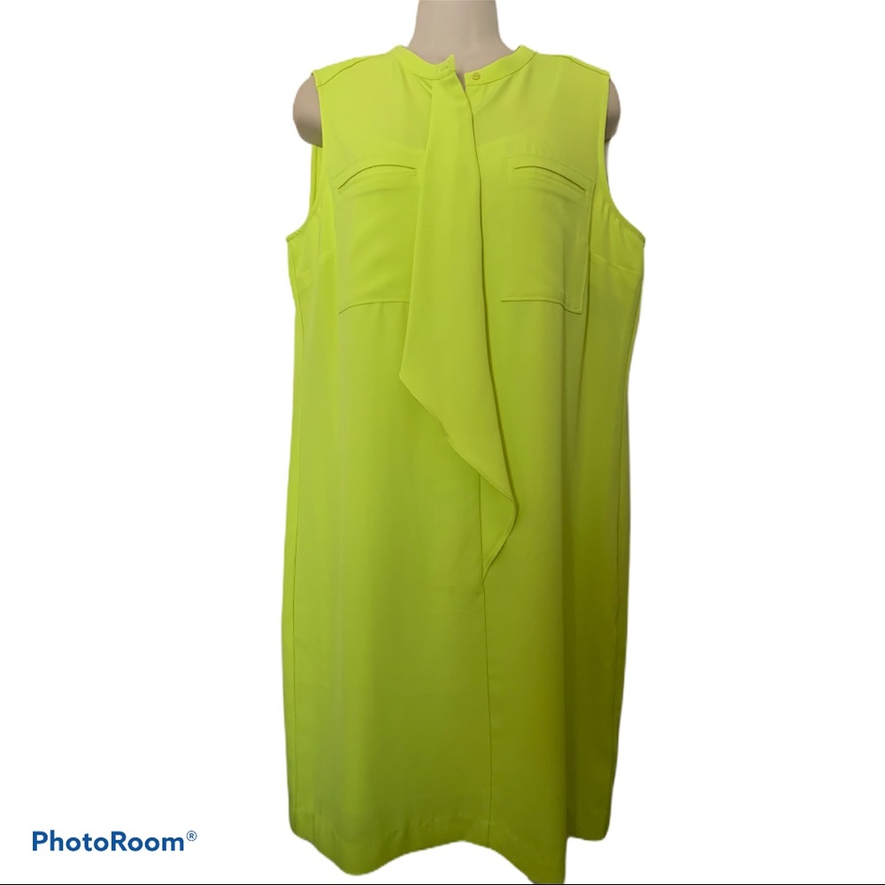 NWT yellow sleeveless dress
